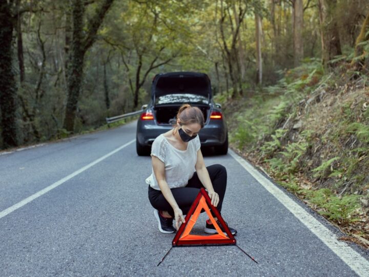 Wypadek na autostradzie A1 – kierowca ciężarówki stracił przytomność za kierownicą